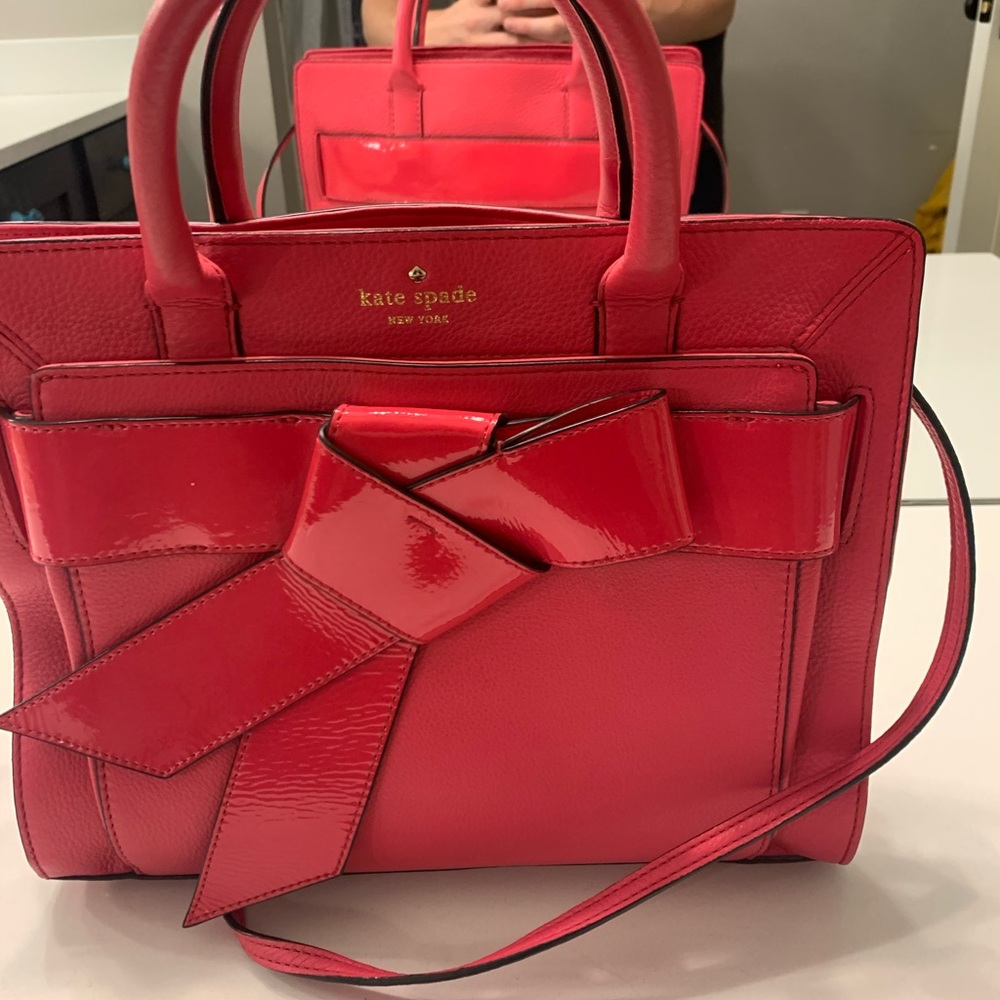 Kate Spade Pink Bow Purse